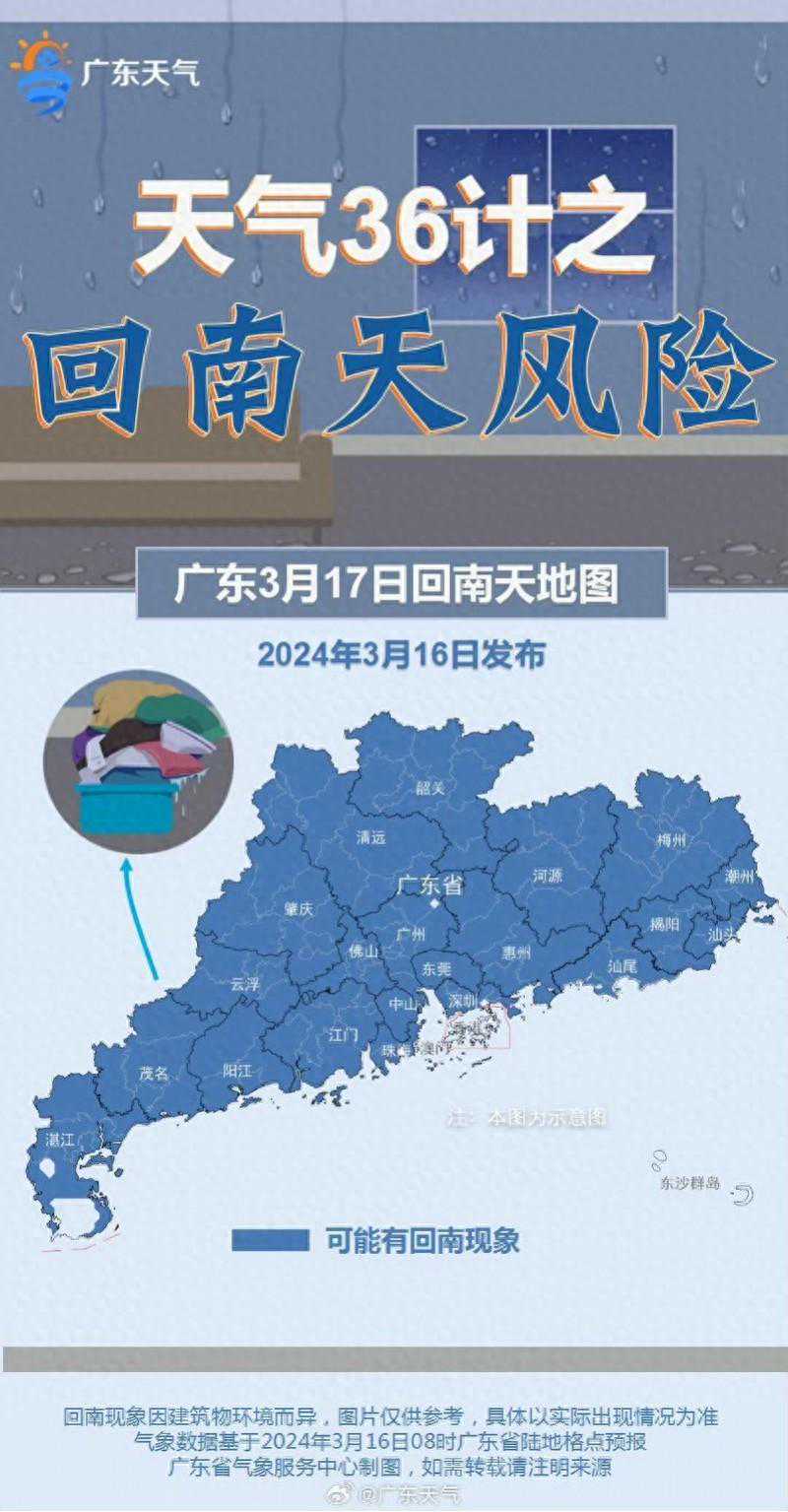 广东回南天范围扩大，尽量不开窗！下周冷空气将赶走潮湿