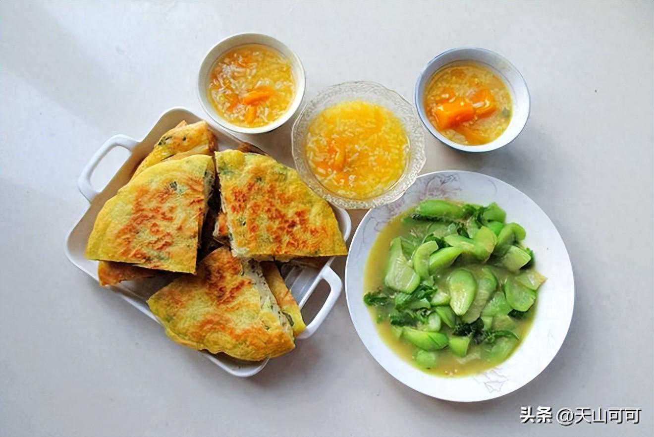 一周早餐不相同，干稀搭配，暖和接地气好吃